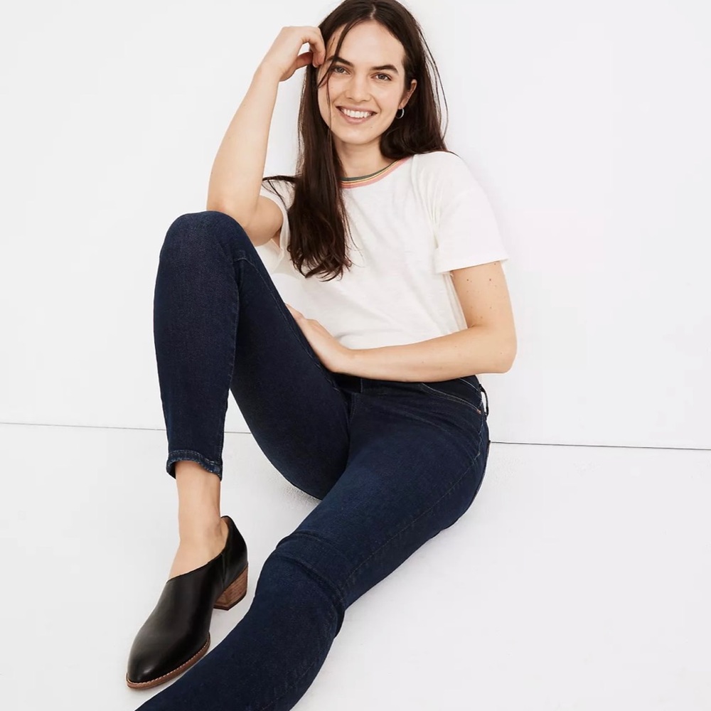 NWT Madewell 9" Mid-Rise Skinny Jeans in Orland Wash in size US 24